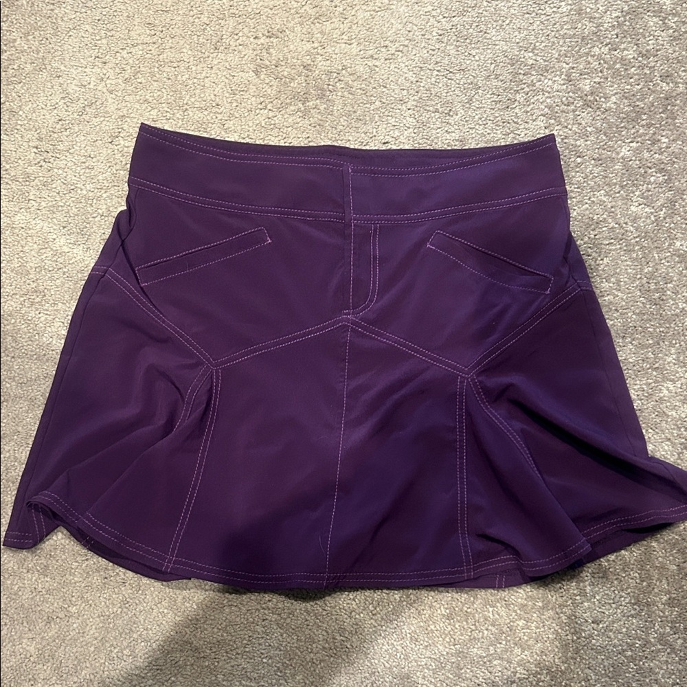 Purple Athleta A-line Skirt